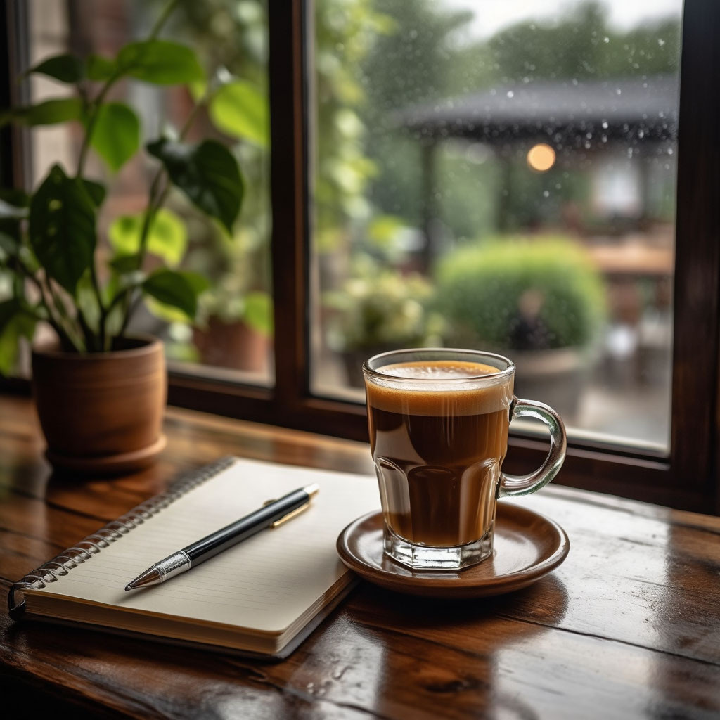 And an almost obligatory cup of espresso.