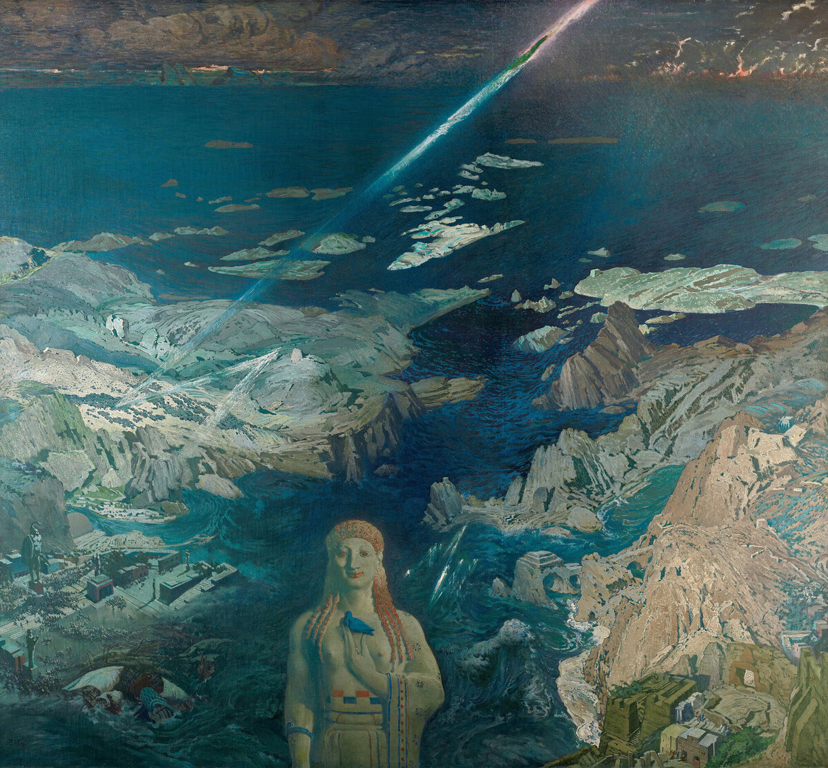 Лев Бакст. Древний ужас. 1908