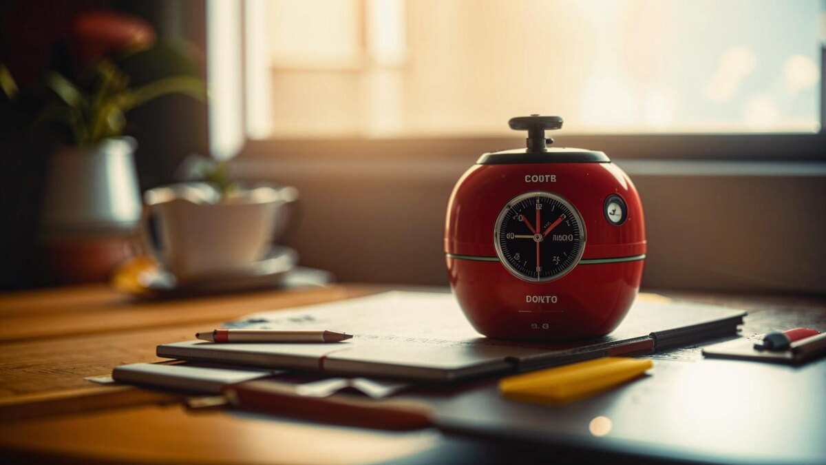 Ваш молчаливый партнер: Таймер Pomodoro в деле.