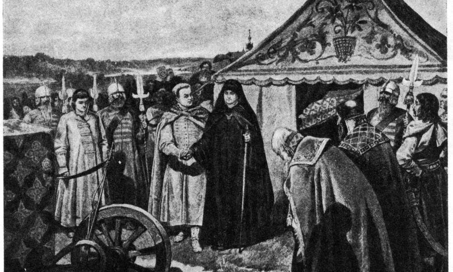 18 июля 1605 года старица Марфа признала Лжедмитрия своим сыном. Как её к этому принудили?