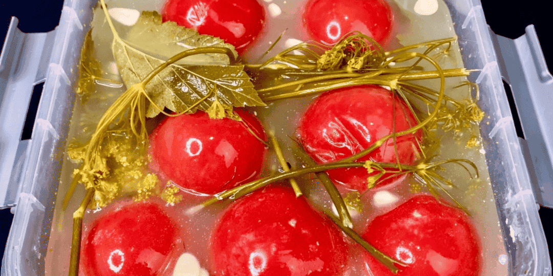 Квашенные помидоры, как у мамы...