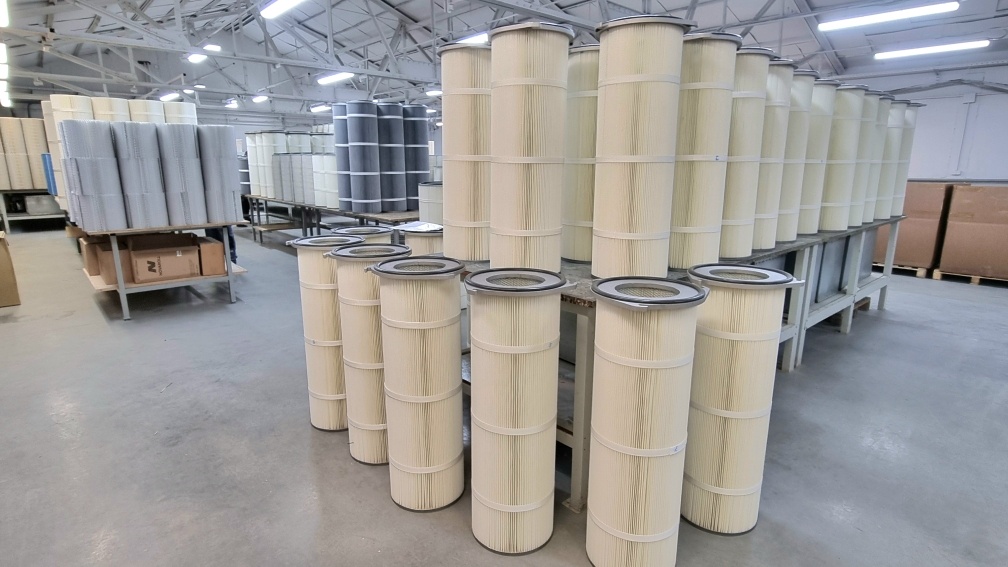 Цех по сборке фильтрующих картриджей Фабрики фильтров "BaltiK."