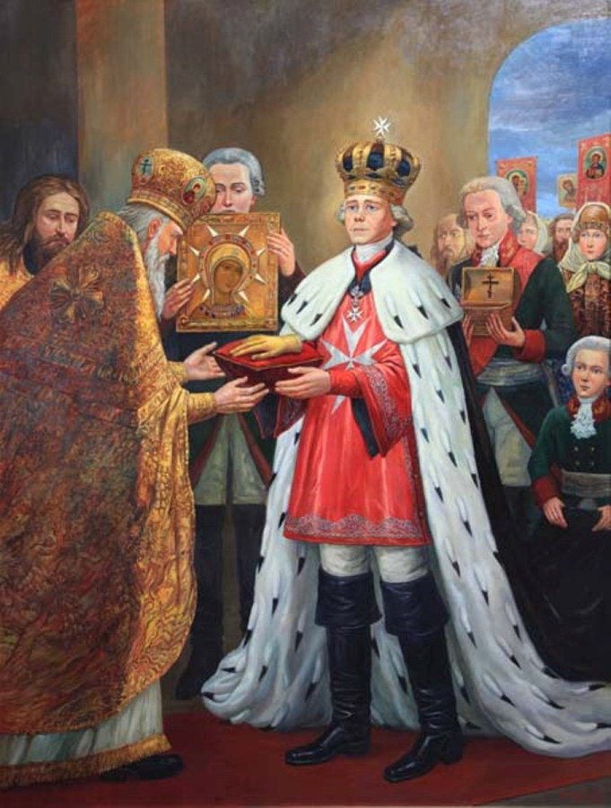 Перенесение святынь Мальтийского ордена в Гатчину.