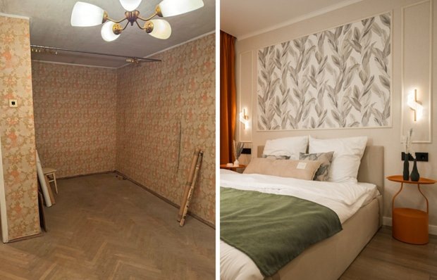 Как дизайнер оформила однушку 30,8 м² в Санкт-Петербурге: фото до и после