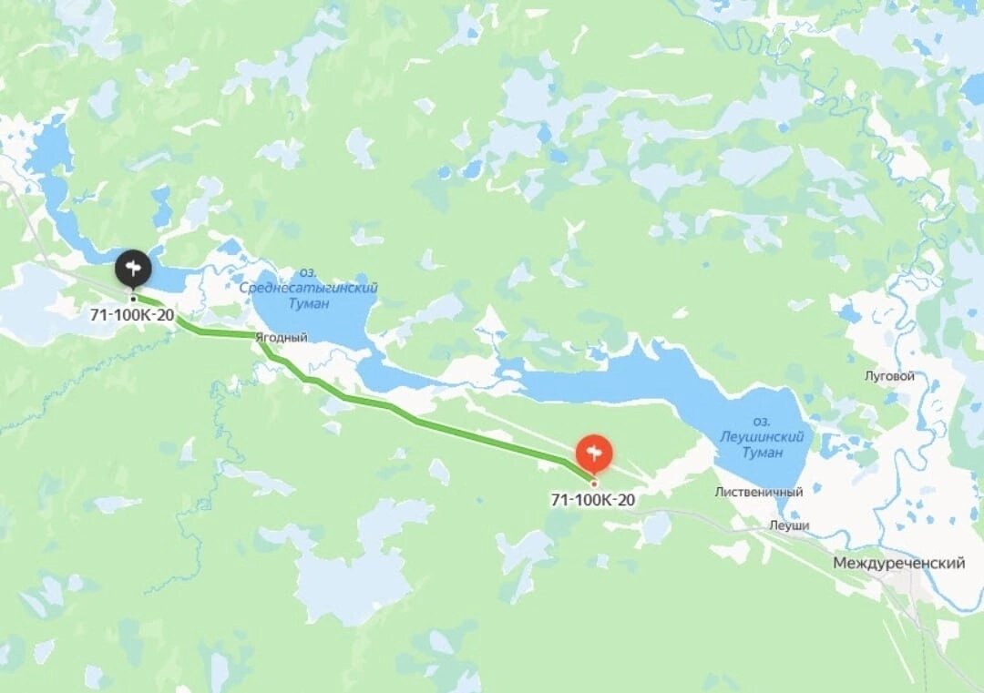    В Кондинском районе по нацпроекту ремонтируют участок автодороги «Юг»