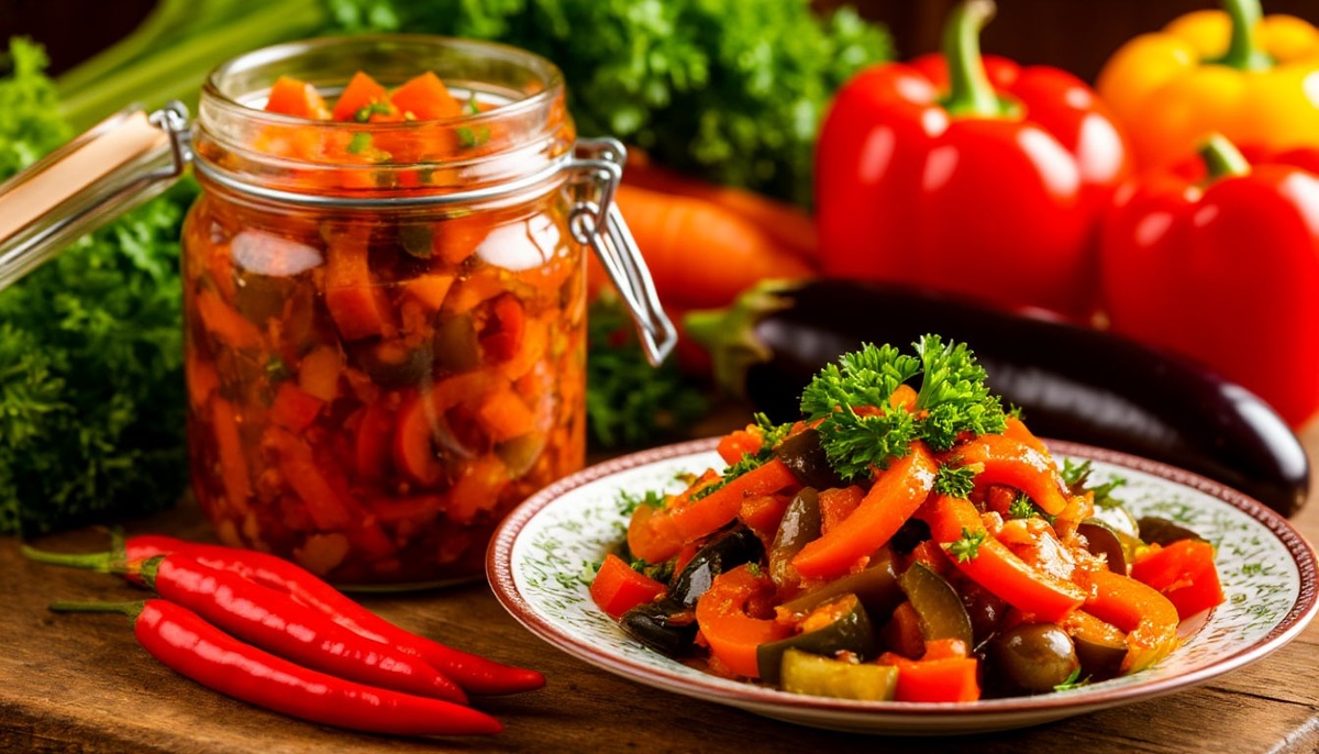 Салат Кобра — огненная закуска на зиму