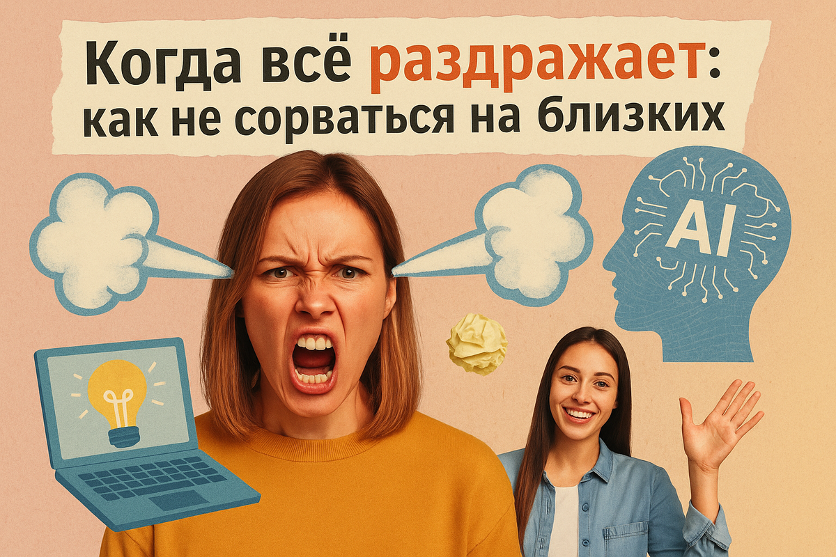 Когда всё раздражает: как AI-техники помогают не сорваться на близких