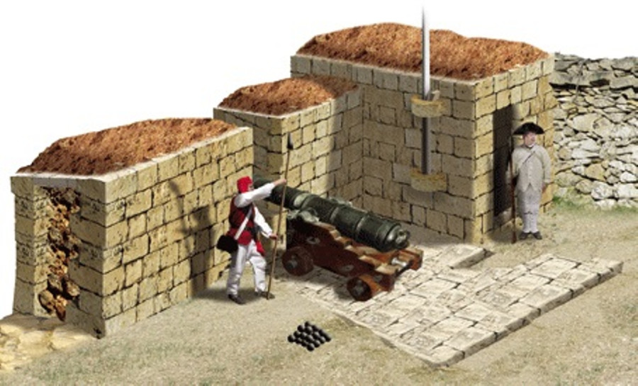 На повстанческой батарее.