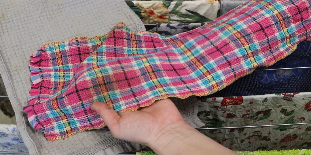 Как отстирать кухонные полотенца до состояния новых? 3 ингредиента, которые вы точно недооценивали!