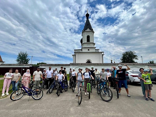 В Тверской области молодежь совершила велопробег по святым местам