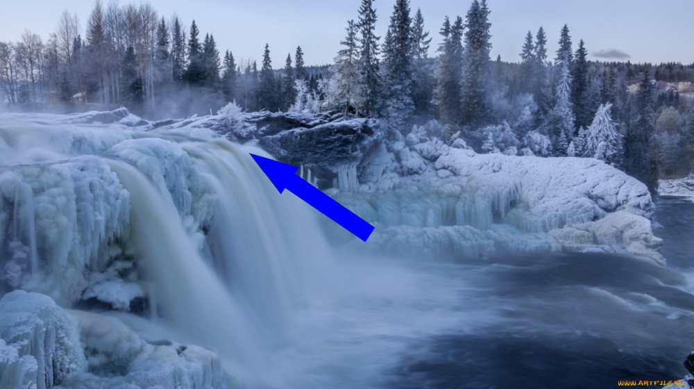    Ледяные водопады России — застывшая магия природы, которую ты не видел