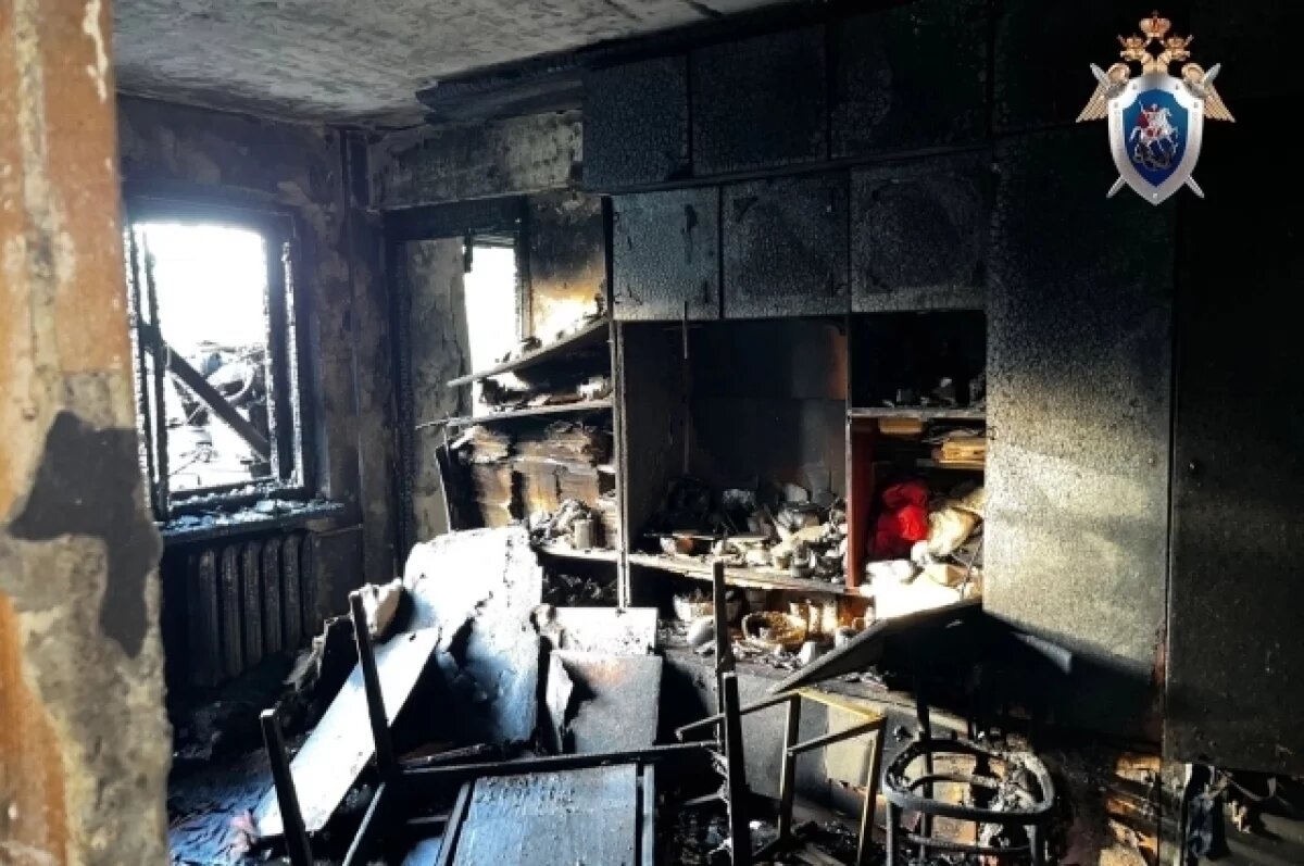    В ночном пожаре на Октябрьской погиб 76-летний мужчина