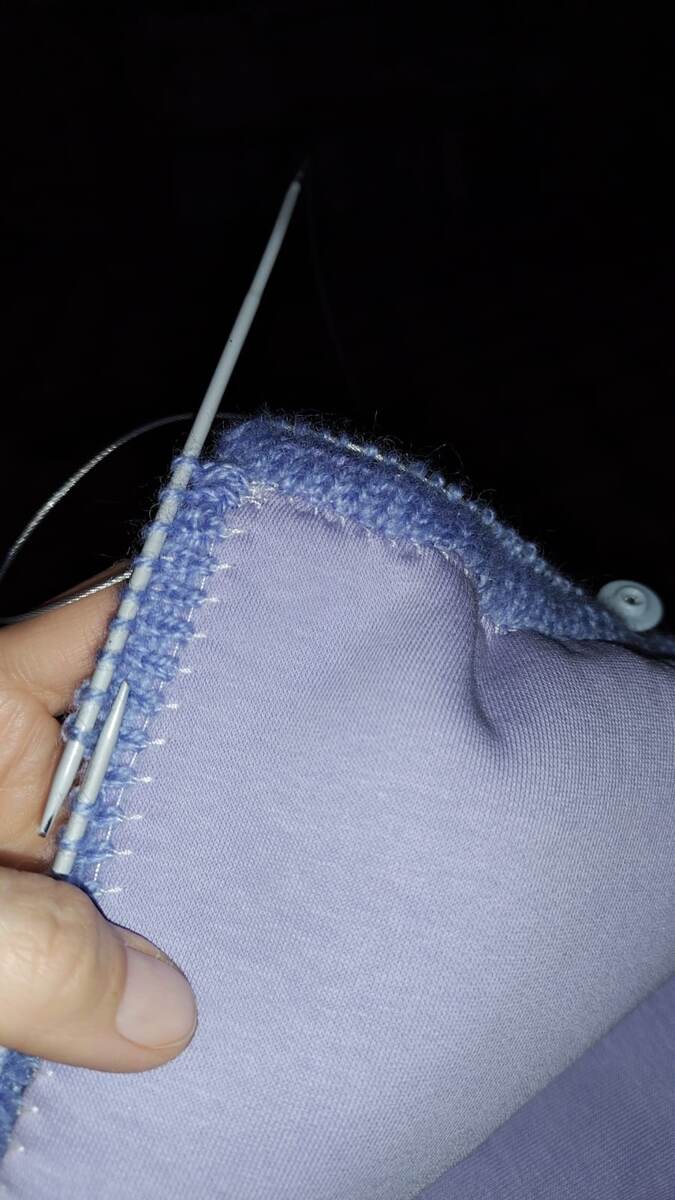 Начало пледа