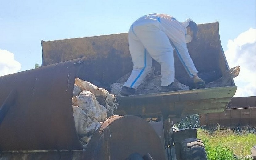    Трупы найденных под Ижевском кур сожгли