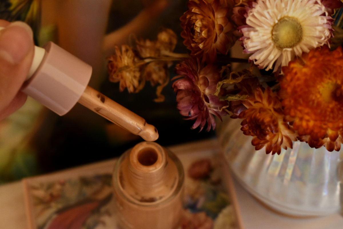 Сияющая база вместо обычного тонального средства