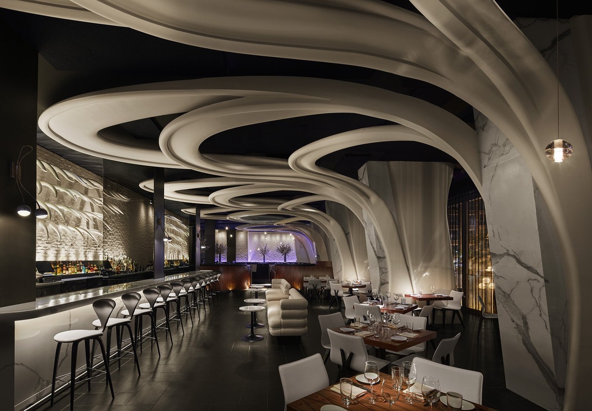STK Toronto, Canada Hospitality Interiors