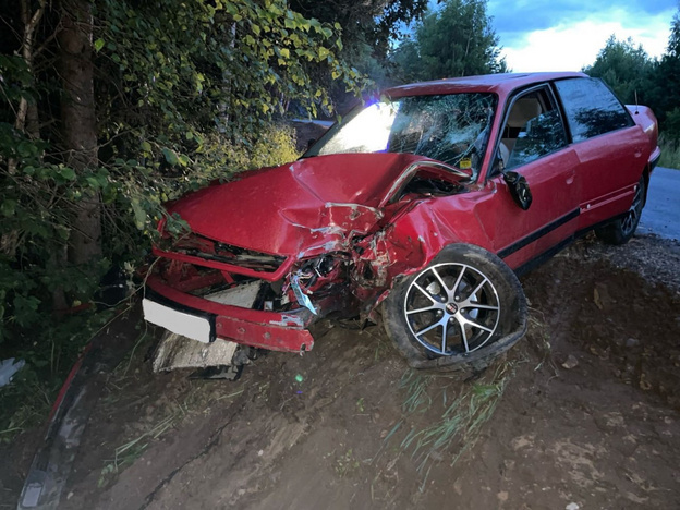    Под Кировом подросток без прав попал в ДТП на мотоцикле