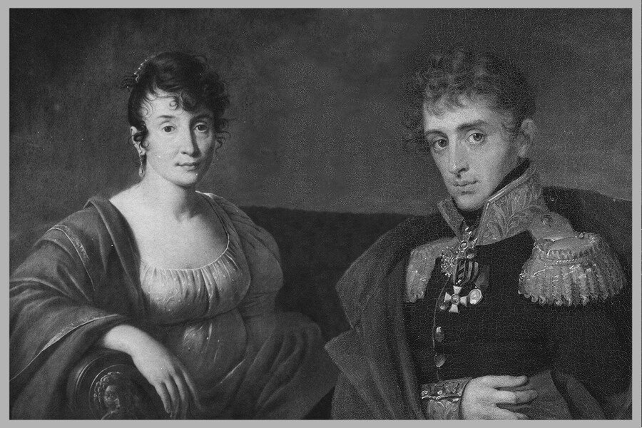 Маргарита Тучкова со своим мужем