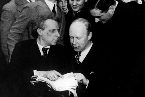 Мейерхольд и Прокофьев, фотография из открытых источников Яндекса