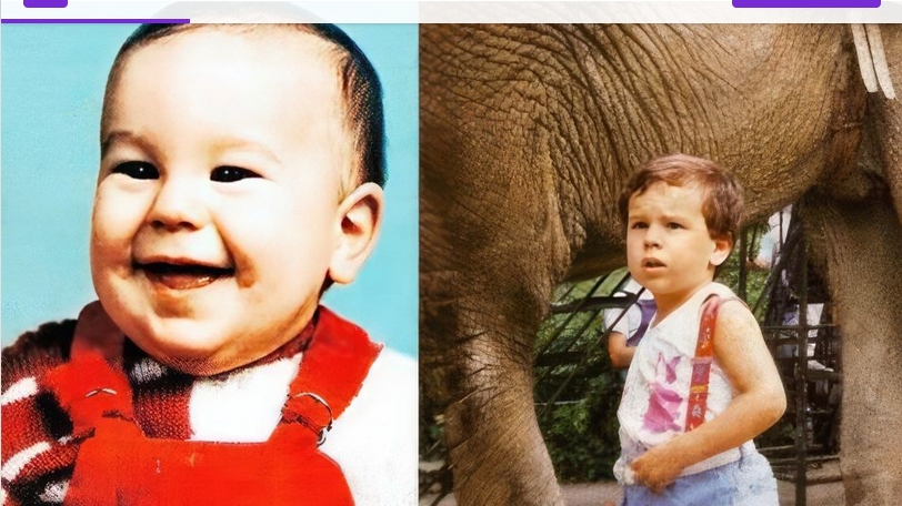 Вот такой вот был миленький пухляш в детстве.