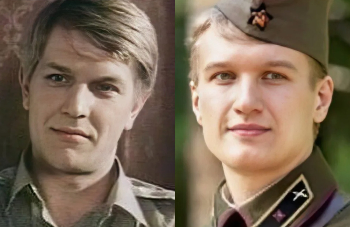 на фото слева Александр Мартынов, справа Анатолий Руденко 