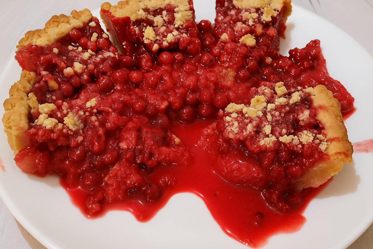 Пирог со смородиной