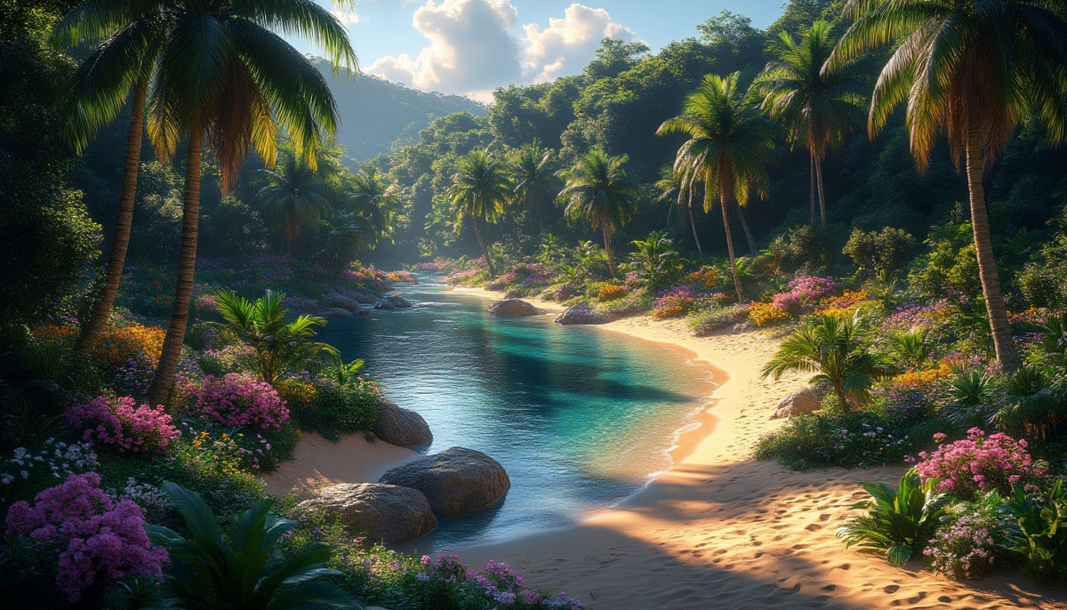 Река Лави. Песчаная коса.