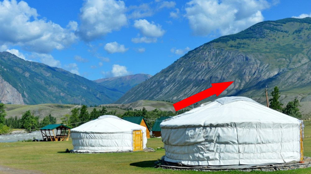    Стеклянные юрты Алтая