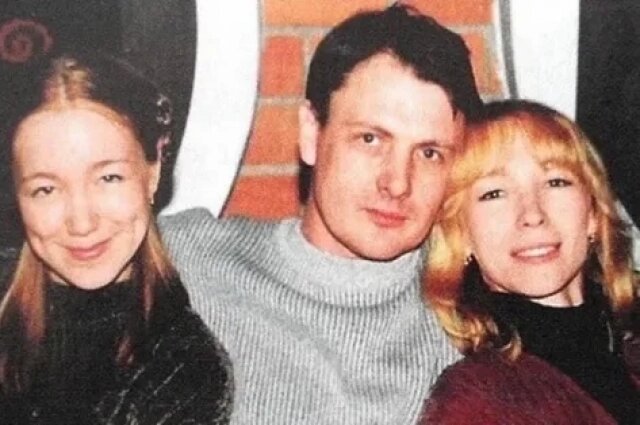    Юрий Мороз с дочерью Дарьей и женой Мариной. Фото: соцсети