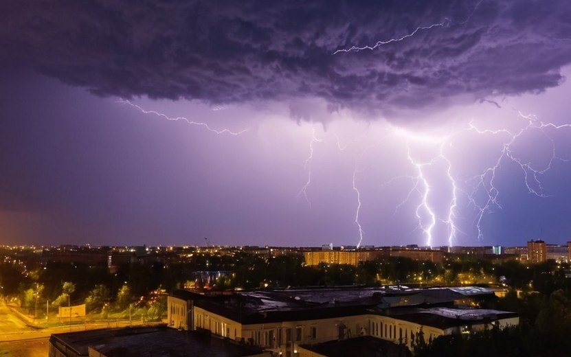    Жителей Удмуртии предупредили о грозах 17 и 18 июля