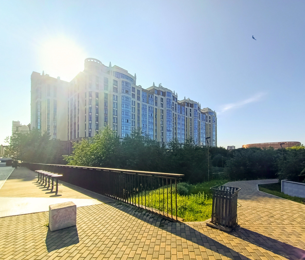 Город Екатеринбург, Сплавной мост через реку Исеть 