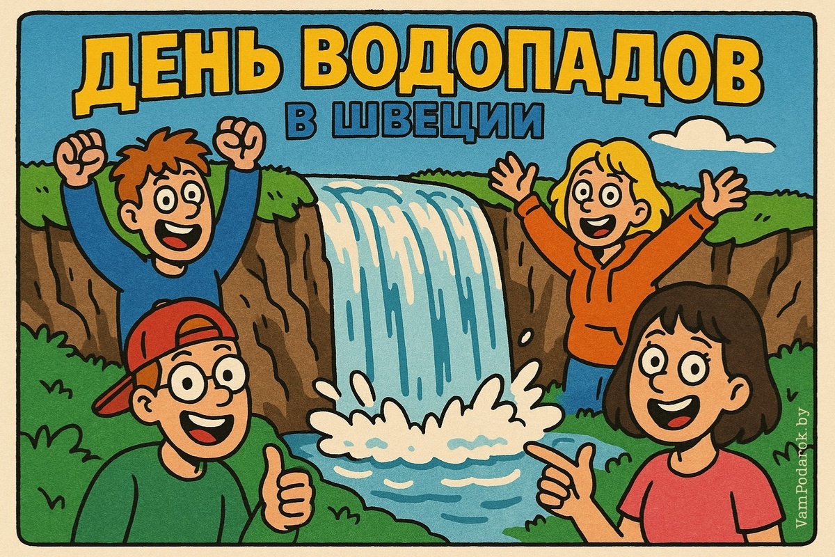 День водопадов в Швеции