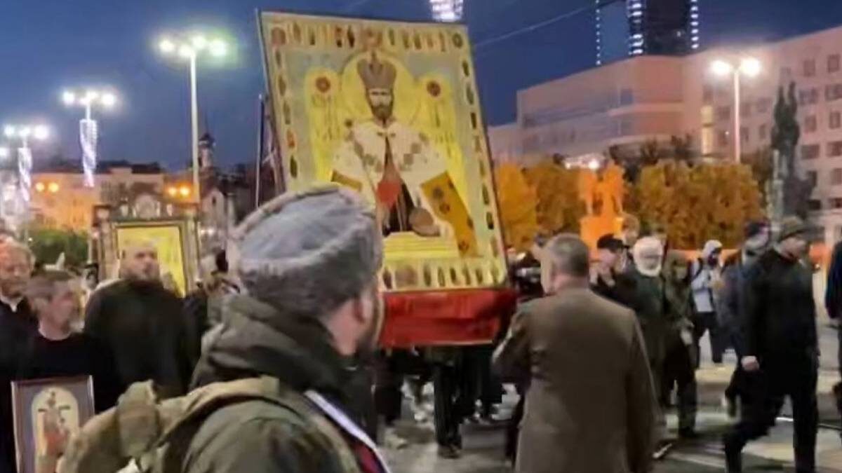    Фото: Скриншот видео / Движение Царский Крест / Telegram