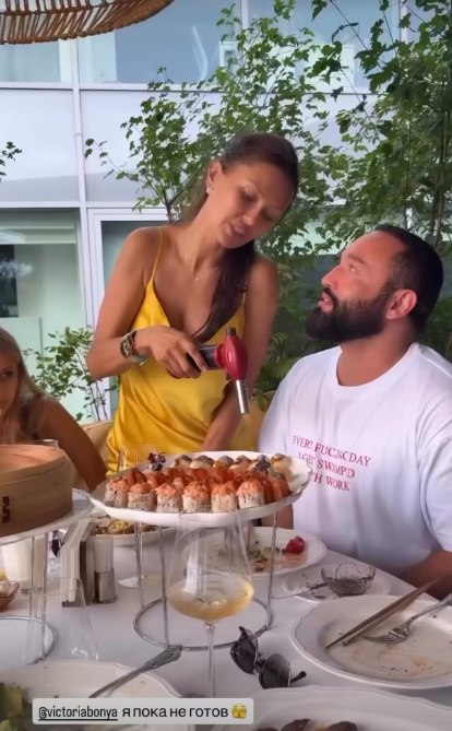 Виктория Боня и Сердар Камбаров. Фото: соцсети/@serdar_kambarov