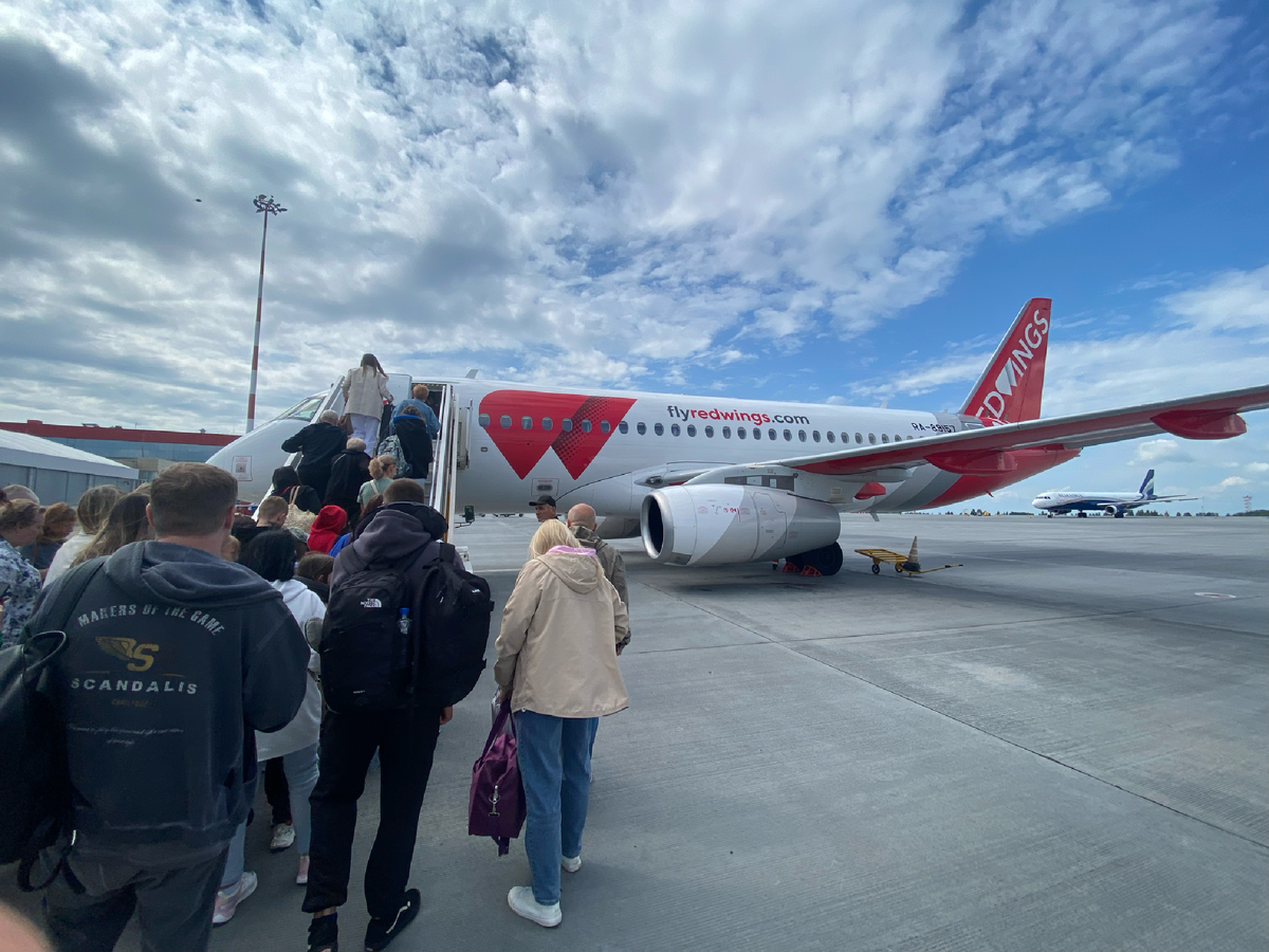 Специально летала из Челябинска в Минск "Ред вингсом".