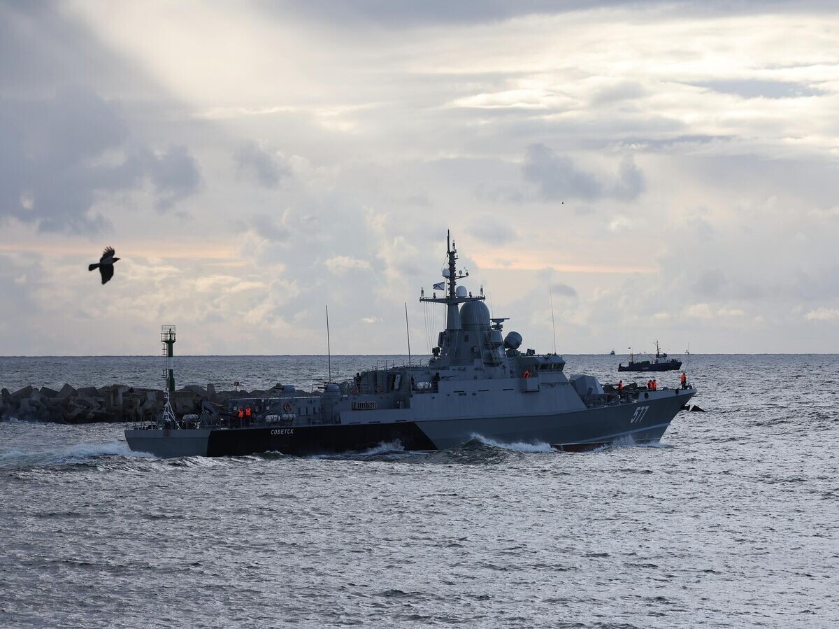    Малый ракетный корабль "Советск" © РИА Новости / Михаил Голенков