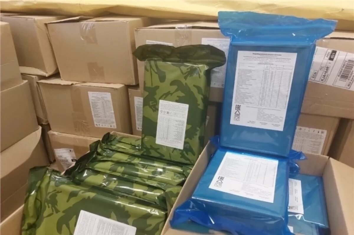    На случай ЧС для красноярцев закупили более 2,5 тонн сухих пайков