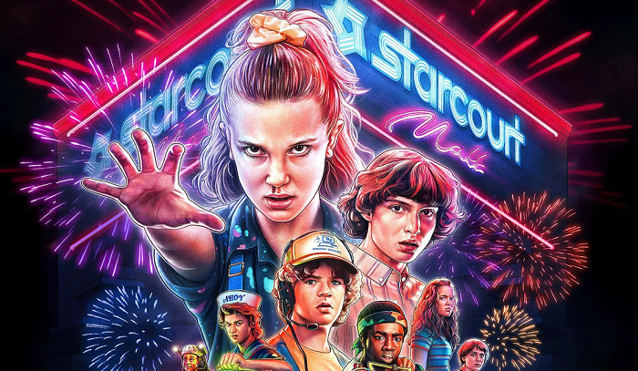 Постер сериала "Очень странные дела"