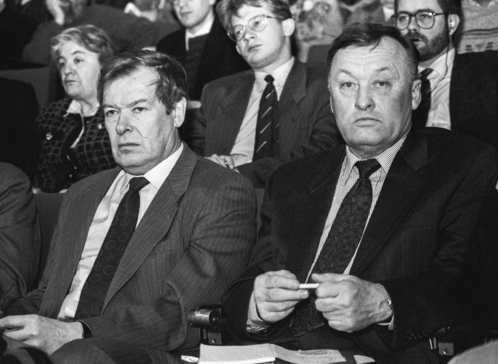 Вадим Бакатин и Олег Калугин