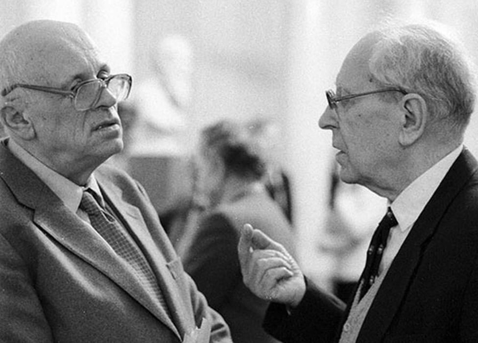 Академики Сахаров и Лихачев