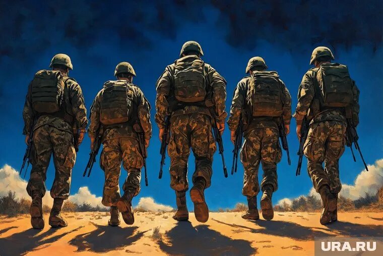 ВС РФ ведут бои в Купянске. Фото: Создано в Midjourney © URA.RU