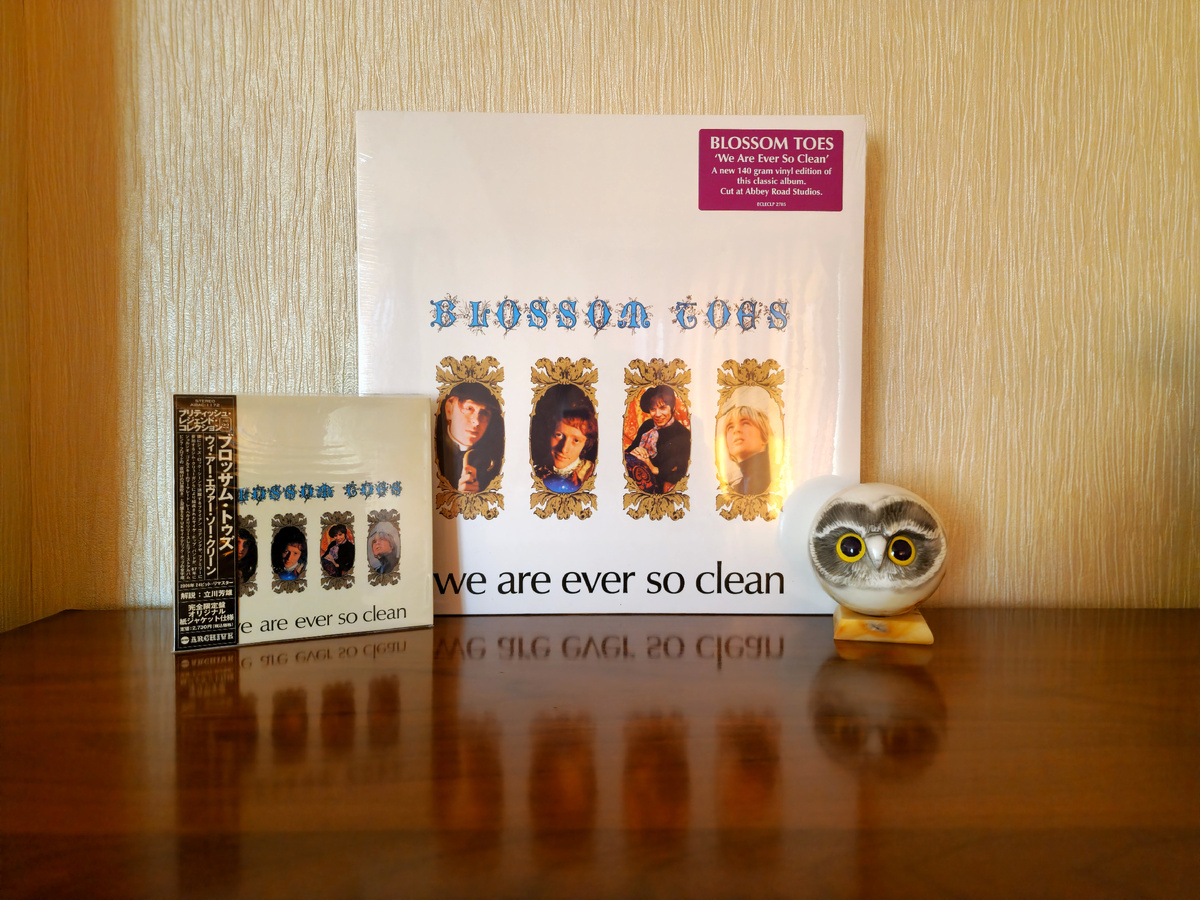 Варианты издания альбома «We Are Ever So Clean» группы Blossom Toes на CD и LP.