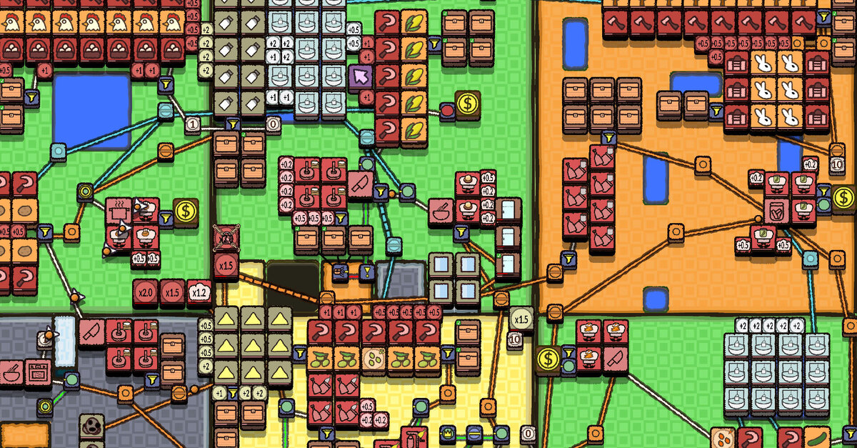    Галерея игры Node Farm