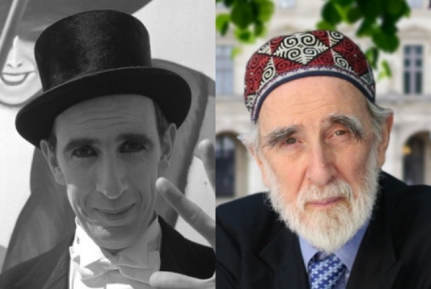 Британский актер Йэн Даллас (слева) и он же - мусульманский религиозный лидер Абдулькадер ас-Суфи