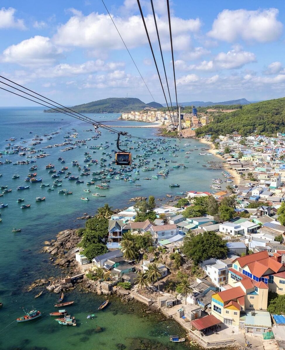 Канатная дорога, Фукуок, Вьетнам