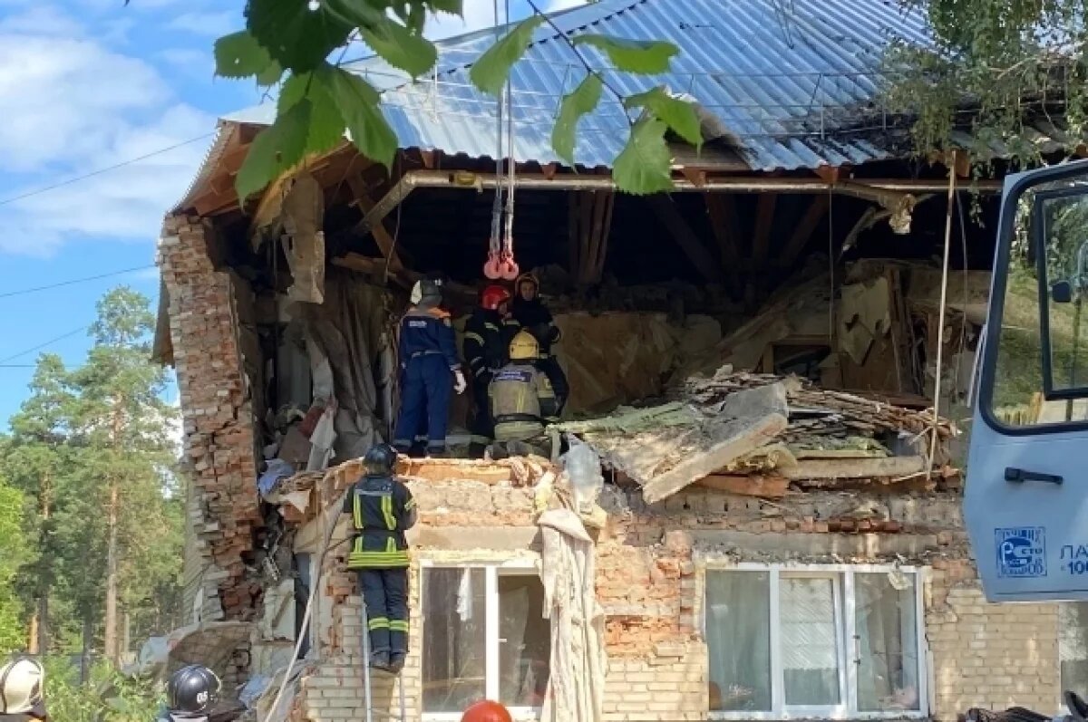    Взрыв произошел из-за утечки газа.