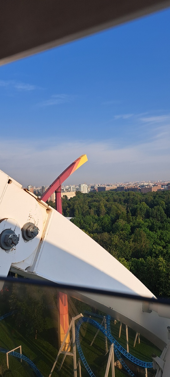 Вид с колеса обозрения