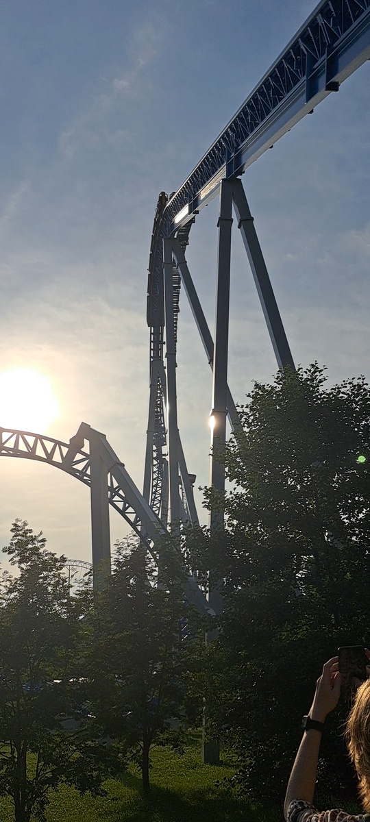 Одна из самых страшных горок