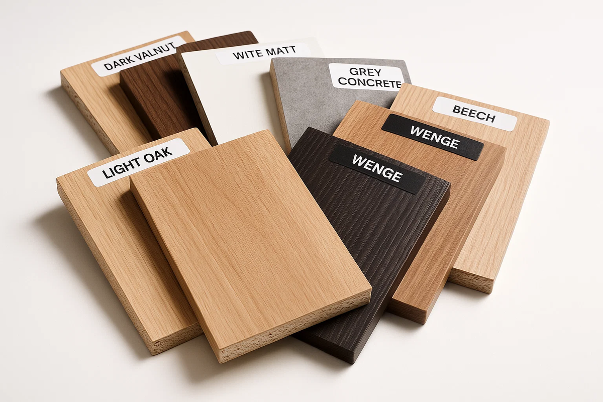 Палитра декоров ЛДСП, наиболее востребованных в отельном бизнесе Санкт-Петербурга