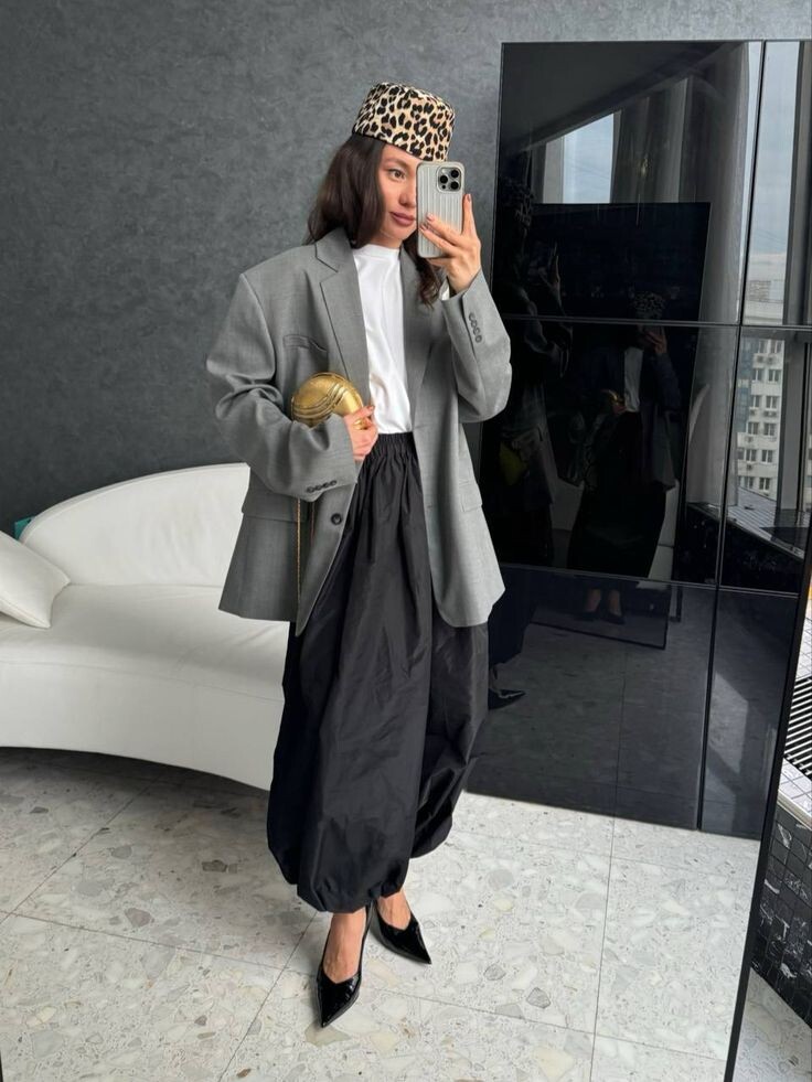 Тренд на леопард и брюки-алладины